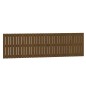 vidaXL Testiera da Parete Miele 204x3x60 cm in Legno Massello di Pino vidaXL Testiera da Parete Miele 204x3x60 cm in Legno Massello di Pino