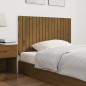 vidaXL Testiera da Parete Miele 108x3x60 cm in Legno Massello di Pino vidaXL Testiera da Parete Miele 108x3x60 cm in Legno Massello di Pino