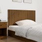 vidaXL Testiera da Parete Miele 127,5x3x60cm in Legno Massello di Pino vidaXL Testiera da Parete Miele 127,5x3x60cm in Legno Massello di Pino