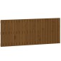 vidaXL Testiera da Parete Ambra 147x3x60 cm in Legno Massello di Pino vidaXL Testiera da Parete Ambra 147x3x60 cm in Legno Massello di Pino