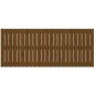 vidaXL Testiera da Parete Ambra 147x3x60 cm in Legno Massello di Pino vidaXL Testiera da Parete Ambra 147x3x60 cm in Legno Massello di Pino