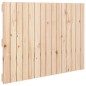 vidaXL Testiera da Parete 95,5x3x60 cm in Legno Massello di Pino