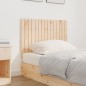 vidaXL Testiera da Parete 95,5x3x60 cm in Legno Massello di Pino