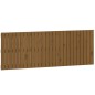 vidaXL Testiera da Parete Miele 166x3x60 cm in Legno Massello di Pino vidaXL Testiera da Parete Miele 166x3x60 cm in Legno Massello di Pino
