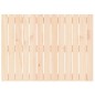 vidaXL Testiera da Parete 82,5x3x60 cm in Legno Massello di Pino vidaXL Testiera da Parete 82,5x3x60 cm in Legno Massello di Pino