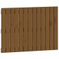 vidaXL Testiera da Parete Miele 82,5x3x60 cm in Legno Massello di Pino vidaXL Testiera da Parete Miele 82,5x3x60 cm in Legno Massello di Pino