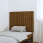vidaXL Testiera da Parete Miele 82,5x3x60 cm in Legno Massello di Pino vidaXL Testiera da Parete Miele 82,5x3x60 cm in Legno Massello di Pino
