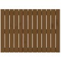 vidaXL Testiera da Parete Miele 82,5x3x60 cm in Legno Massello di Pino vidaXL Testiera da Parete Miele 82,5x3x60 cm in Legno Massello di Pino