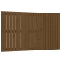 vidaXL Testiera da Parete Miele 147x3x90 cm in Legno Massello di Pino vidaXL Testiera da Parete Miele 147x3x90 cm in Legno Massello di Pino