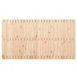 vidaXL Testiera da Parete 166x3x90 cm in Legno Massello di Pino vidaXL Testiera da Parete 166x3x90 cm in Legno Massello di Pino