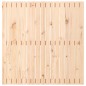 vidaXL Testiera da Parete 108x3x110 cm in Legno Massello di Pino vidaXL Testiera da Parete 108x3x110 cm in Legno Massello di Pino