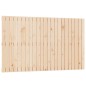 vidaXL Testiera da Parete 147x3x90 cm in Legno Massello di Pino vidaXL Testiera da Parete 147x3x90 cm in Legno Massello di Pino