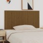 vidaXL Testiera da Parete Miele 185x3x90 cm in Legno Massello di Pino vidaXL Testiera da Parete Miele 185x3x90 cm in Legno Massello di Pino