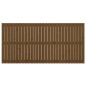vidaXL Testiera da Parete Miele 185x3x90 cm in Legno Massello di Pino vidaXL Testiera da Parete Miele 185x3x90 cm in Legno Massello di Pino