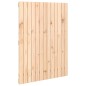 vidaXL Testiera da Parete 82,5x3x110 cm in Legno Massello di Pino vidaXL Testiera da Parete 82,5x3x110 cm in Legno Massello di Pino