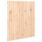 vidaXL Testiera da Parete 95,5x3x110 cm in Legno Massello di Pino vidaXL Testiera da Parete 95,5x3x110 cm in Legno Massello di Pino