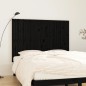 vidaXL Testiera da Parete Nera 159,5x3x110cm in Legno Massello di Pino vidaXL Testiera da Parete Nera 159,5x3x110cm in Legno Massello di Pino