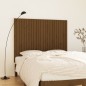 vidaXL Testiera da Parete Miele 146,5x3x110 cm Legno Massello di Pino vidaXL Testiera da Parete Miele 146,5x3x110 cm Legno Massello di Pino