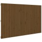 vidaXL Testiera da Parete Miele 185x3x110 cm in Legno Massello di Pino vidaXL Testiera da Parete Miele 185x3x110 cm in Legno Massello di Pino