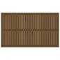 vidaXL Testiera da Parete Miele 185x3x110 cm in Legno Massello di Pino vidaXL Testiera da Parete Miele 185x3x110 cm in Legno Massello di Pino