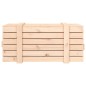 vidaXL Contenitore Portaoggetti 91x40,5x42 cm Legno Massello di Pino vidaXL Contenitore Portaoggetti 91x40,5x42 cm Legno Massello di Pino