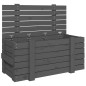 vidaXL Contenitore Portaoggetti Grigio 91x40,5x42 cm Massello di Pino vidaXL Contenitore Portaoggetti Grigio 91x40,5x42 cm Massello di Pino