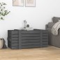 vidaXL Contenitore Portaoggetti Grigio 91x40,5x42 cm Massello di Pino vidaXL Contenitore Portaoggetti Grigio 91x40,5x42 cm Massello di Pino