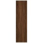 vidaXL Libreria/Mobile TV Rovere Marrone 36x30x114cm Legno Multistrato