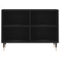 vidaXL Mobile Porta TV Nero 69,5x30x50 cm in Legno Multistrato vidaXL Mobile Porta TV Nero 69,5x30x50 cm in Legno Multistrato