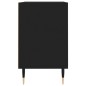 vidaXL Mobile Porta TV Nero 69,5x30x50 cm in Legno Multistrato vidaXL Mobile Porta TV Nero 69,5x30x50 cm in Legno Multistrato