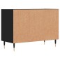 vidaXL Mobile Porta TV Nero 69,5x30x50 cm in Legno Multistrato vidaXL Mobile Porta TV Nero 69,5x30x50 cm in Legno Multistrato