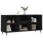 vidaXL Mobile Porta TV Nero 103,5x30x50 cm in Legno Multistrato vidaXL Mobile Porta TV Nero 103,5x30x50 cm in Legno Multistrato