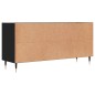 vidaXL Mobile Porta TV Nero 103,5x30x50 cm in Legno Multistrato vidaXL Mobile Porta TV Nero 103,5x30x50 cm in Legno Multistrato