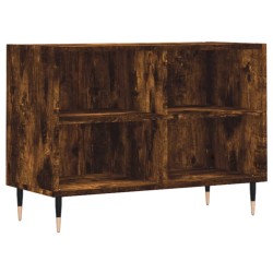 vidaXL Mobile Porta TV Rovere Fumo 69,5x30x50 cm in Legno Multistrato