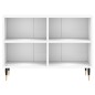 vidaXL Mobile Porta TV Bianco 69,5x30x50 cm in Legno Multistrato vidaXL Mobile Porta TV Bianco 69,5x30x50 cm in Legno Multistrato