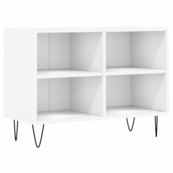 vidaXL Mobile Porta TV Bianco 69,5x30x50 cm in Legno Multistrato