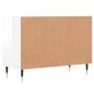 vidaXL Mobile Porta TV Bianco Lucido 69,5x30x50cm in Legno Multistrato vidaXL Mobile Porta TV Bianco Lucido 69,5x30x50cm in Legno Multistrato