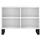 vidaXL Mobile Porta TV Bianco Lucido 69,5x30x50cm in Legno Multistrato vidaXL Mobile Porta TV Bianco Lucido 69,5x30x50cm in Legno Multistrato