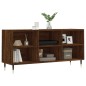 vidaXL Mobile Porta TV Rovere Marrone 103,5x30x50 cm Legno Multistrato vidaXL Mobile Porta TV Rovere Marrone 103,5x30x50 cm Legno Multistrato