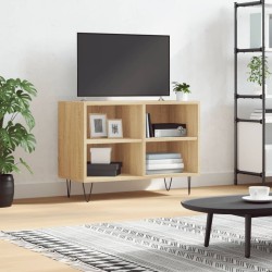 vidaXL Mobile Porta TV Rovere Sonoma 69,5x30x50cm in Legno Multistrato