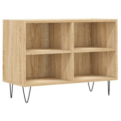 vidaXL Mobile Porta TV Rovere Sonoma 69,5x30x50cm in Legno Multistrato