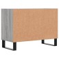 vidaXL Mobile Porta TV Grigio Sonoma 69,5x30x50cm in Legno Multistrato vidaXL Mobile Porta TV Grigio Sonoma 69,5x30x50cm in Legno Multistrato