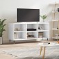 vidaXL Mobile Porta TV Bianco 103,5x30x50 cm in Legno Multistrato vidaXL Mobile Porta TV Bianco 103,5x30x50 cm in Legno Multistrato