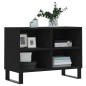 vidaXL Mobile Porta TV Nero 69,5x30x50 cm in Legno Multistrato vidaXL Mobile Porta TV Nero 69,5x30x50 cm in Legno Multistrato