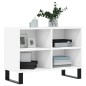 vidaXL Mobile Porta TV Bianco 69,5x30x50 cm in Legno Multistrato