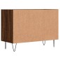vidaXL Mobile Porta TV Rovere Marrone 69,5x30x50 cm Legno Multistrato vidaXL Mobile Porta TV Rovere Marrone 69,5x30x50 cm Legno Multistrato