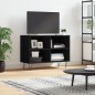 vidaXL Mobile Porta TV Nero 69,5x30x50 cm in Legno Multistrato