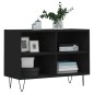 vidaXL Mobile Porta TV Nero 69,5x30x50 cm in Legno Multistrato