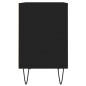 vidaXL Mobile Porta TV Nero 69,5x30x50 cm in Legno Multistrato