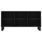 vidaXL Mobile Porta TV Nero 103,5x30x50 cm in Legno Multistrato vidaXL Mobile Porta TV Nero 103,5x30x50 cm in Legno Multistrato